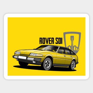 Rover SD1 3500 transparent illustration Magnet